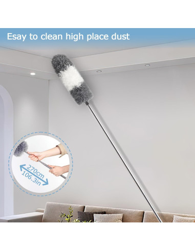 Plumero Extensible BAOYINGTE de Microfibra 279.4 cm