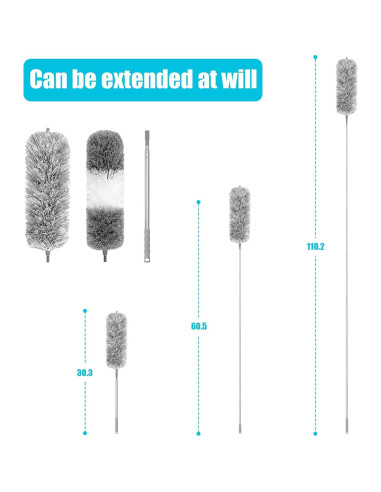 Plumero Extensible BAOYINGTE de Microfibra 279.4 cm