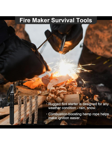 Llave de Agujero Manual Bushcraft Miuwauer 21cm 340g