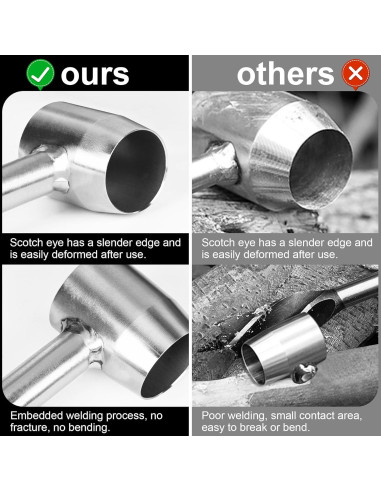 Llave de Agujero Manual Bushcraft Miuwauer 21cm 340g