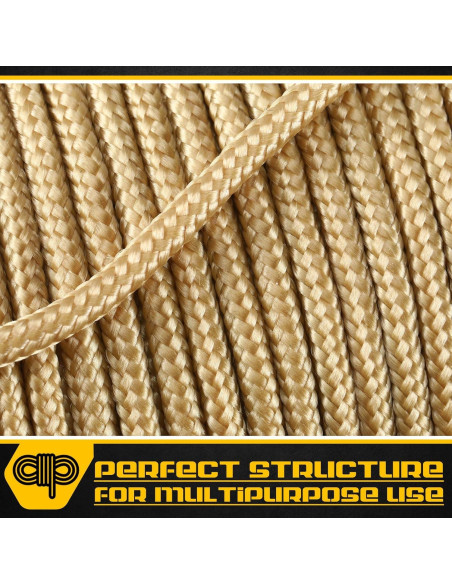 Cuerda Paracord 10 Hilos 30m GliCraft 650kg Nylon 10 Colores