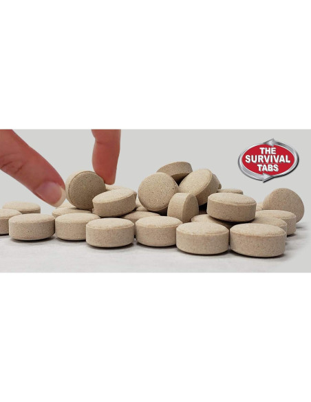Comida de Emergencia Las Tabletitas de Supervivencia 120 Unidades