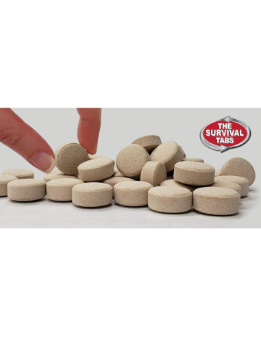 Comida de Emergencia Las Tabletitas de Supervivencia 120 Unidades