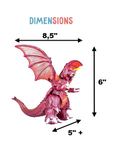 Figura de Acción Destoroyah Rey de los Monstruos 17 cm 2