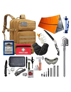 Kit de Supervivencia Deluxe PREPSENTIAL 45L Mochila Táctica