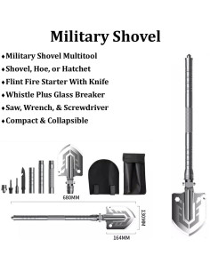 Kit de Supervivencia Deluxe PREPSENTIAL 45L Mochila Táctica 2