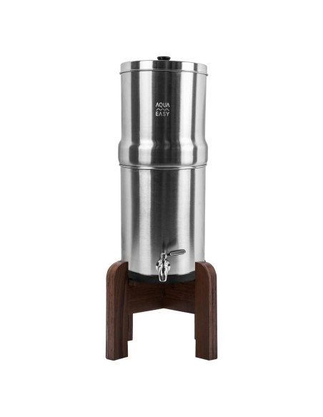 Filtro de Agua por Gravedad AquaEasy 8.5L Acero Inoxidable Mate