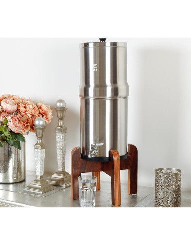 Filtro de Agua por Gravedad AquaEasy 8.5L Acero Inoxidable Mate