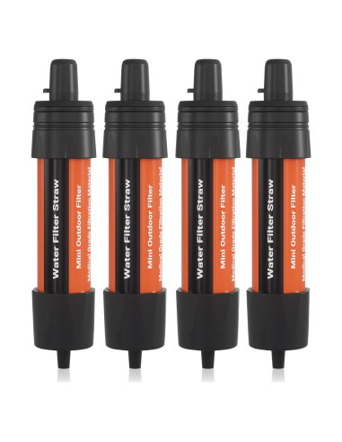 Paquete de 4 Filtros de Agua iHomey - Purificación 5 Etapas