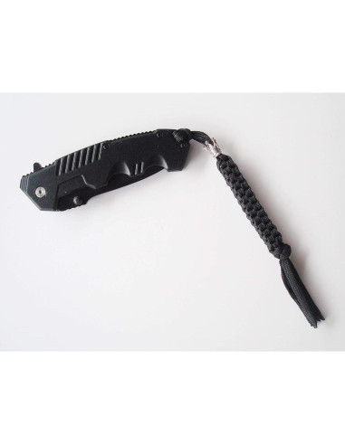 Lanyard Paracord AOHOCA para cuchillo - 3 piezas, 19 cm