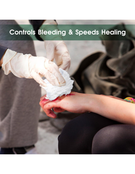 8 Paquetes de Gasa Comprimida Estéril SuccorWare 11.43 cm x 3.81 m