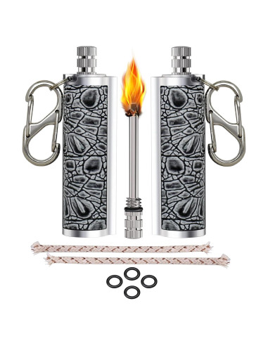 Encendedor Permanente Dreambay 2 Pack EDC Impermeable