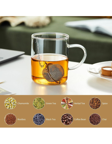 Infusores de Té DOPUDO 3PCS Acero Inoxidable 304 Premium
