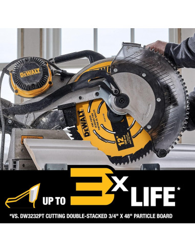 Hoja de Sierra Circular DEWALT 30.48 cm 80T Acabado Fino DWA11280