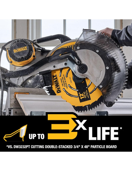 Hoja de Sierra Circular DEWALT 30.48 cm 80T Acabado Fino DWA11280