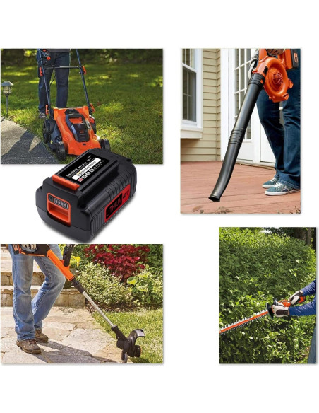 Batería de Reemplazo 40V 2000mAh Black and Decker LBX2040
