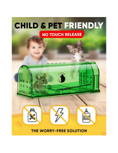 Trampa Humana para Ratones Motel Mouse - 2 Unidades Reutilizables 2