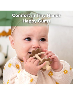 Juguete de Dentición Silicona Haakaa 3 en 1 para Bebés 2