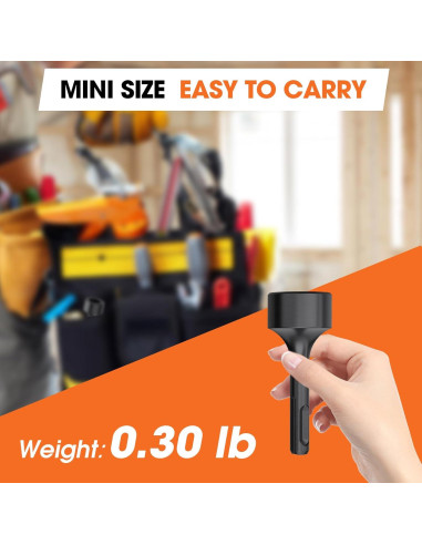 Adaptador Conductor Varilla Tierra Dolenor SDS Plus 7.94 cm