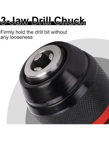 Chuck de Taladro Sin Llave YWBL-WH 1/2" Autoajustable 1-13mm