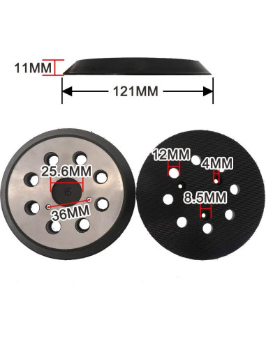 Pad de Respaldo de 5" para Lijadora Orbital DeWalt DW421