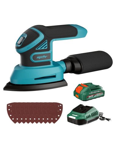 Lijadora Detallada Inalámbrica Mayoki 20V 1.9A con Batería