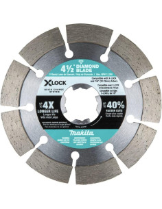Cuchillas de Diamante Makita E-12647 X-Lock 4-1/2" 3 pzas 2