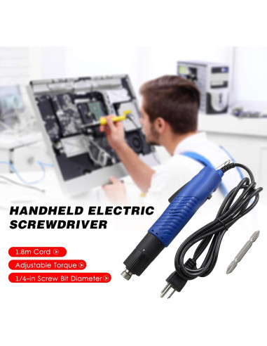 Destornillador Eléctrico VISLONE 110V Ajustable 0.25"