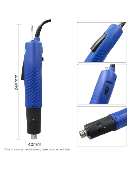 Destornillador Eléctrico VISLONE 110V Ajustable 0.25"