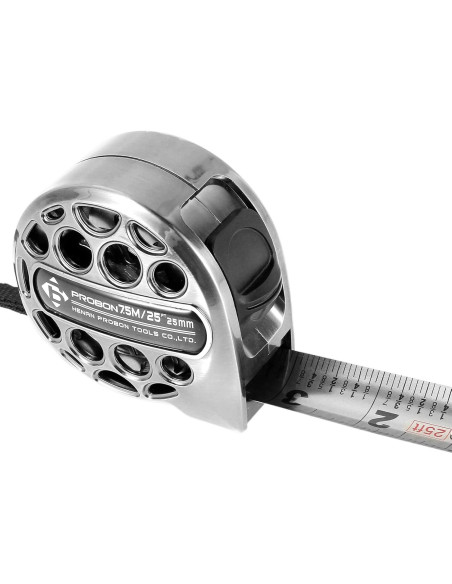 Cinta Métrica Retráctil 7.5m KarHoeGern Acero Inoxidable