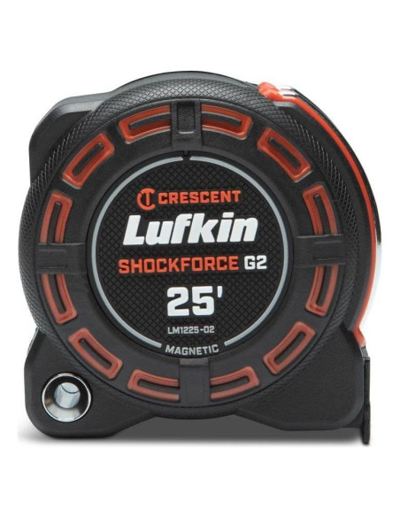 Cinta Métrica Magnética Shockforce G2 Crescent Lufkin 7.62m