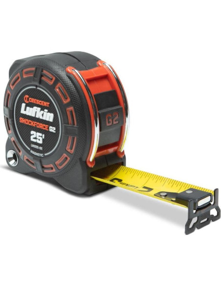 Cinta Métrica Magnética Shockforce G2 Crescent Lufkin 7.62m
