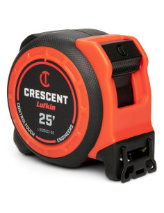 Cinta Métrica de Ingeniero Lufkin 7.62 m con Control de Punta