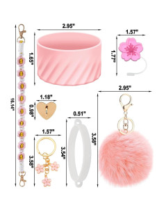 Juego de Accesorios CHEMLLC para Copa Stanley 40 oz Rosa 2