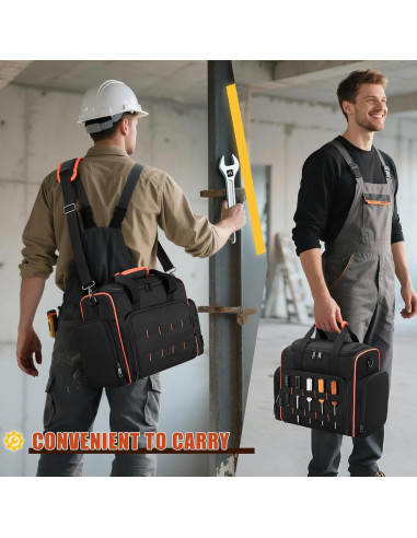 Bolsa de Herramientas Marscamd con 3 Estuches Removibles Negra