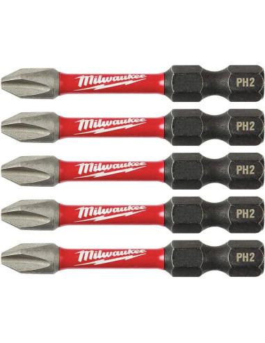 Broca de Poder Milwaukee 48-32-4602 2" Hexagonal Phillips Paquete 10
