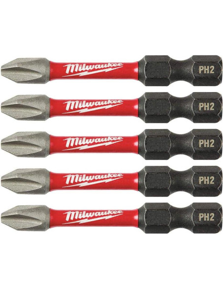 Broca de Poder Milwaukee 48-32-4602 2" Hexagonal Phillips Paquete 10