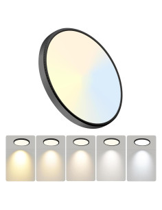 Lámpara de Techo LED 15W Ultra Delgado 7.5" 5 Colores WKONCLDY