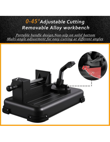 Sierra de Banda Portátil Anbull R2103 1100W con Luz LED