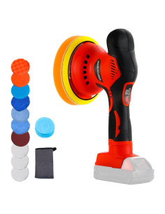 Pulidor Orbital Inalámbrico Alrigon 6" Compatible Milwaukee M18