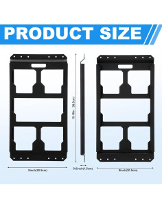Placa de Montaje Milwaukee Packout - Acero de Aluminio 39x25cm 2