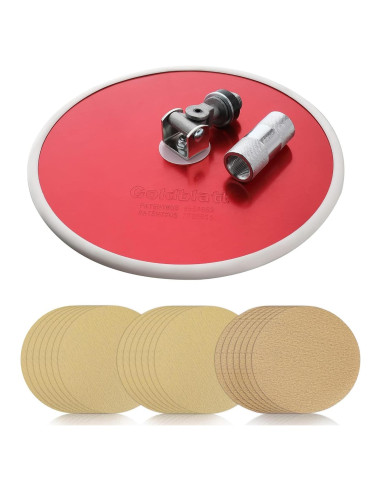 Lijadora de Yeso Goldblatt 22.86 cm con 30 Discos de Lijado