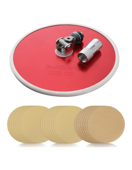 Lijadora de Yeso Goldblatt 22.86 cm con 30 Discos de Lijado