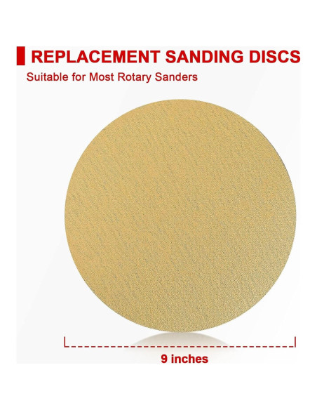 Lijadora de Yeso Goldblatt 22.86 cm con 30 Discos de Lijado