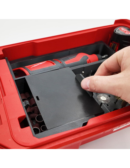 Organizador Rotativo M12 TidyTool para Caja Compacta Milwaukee