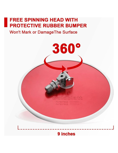 Lijadora de Yeso Goldblatt 22.86 cm con 30 Discos de Lijado