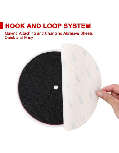 Lijadora de Yeso Goldblatt 22.86 cm con 30 Discos de Lijado