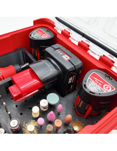 Organizador Rotativo M12 TidyTool para Caja Compacta Milwaukee