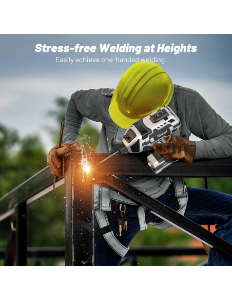 Máquina de Soldadura Portátil Faiuot 110V 20-120Amp con Gafas