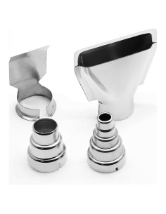 Kit de Boquillas para Pistola de Calor 4 Pcs 35mm Acero Inoxidable